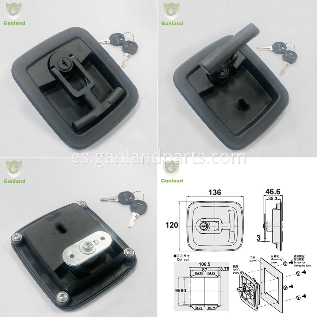 Cabinet T Handle Lock